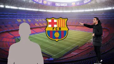 Xavi Hernandez coaching his FC Barcelona team this season.