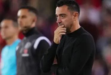 Xavi Hernández has had a bad performance at FC Barcelona in the Champions League
