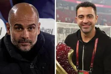 Xavi Hernandez is expected to take over Barcelona next month, see how his former manager Pep Guardiola and Madrid boss reacted.