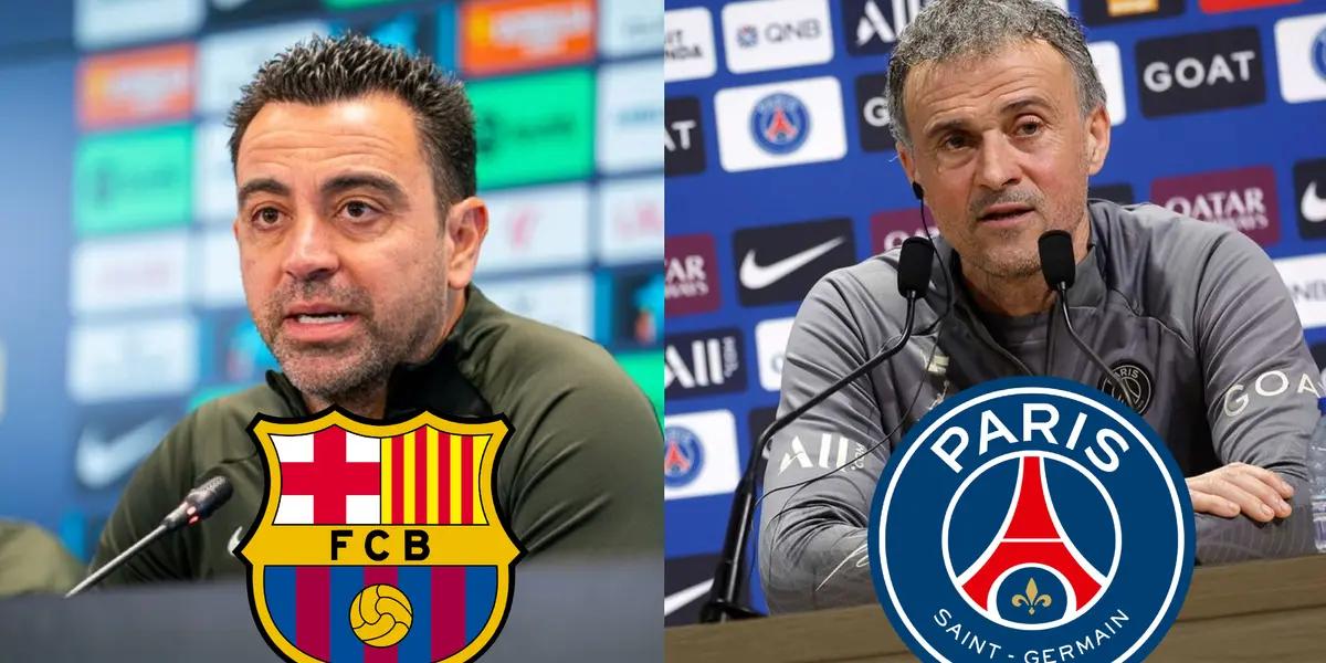 Xavi Hernandez spoke about PSG after the Champions League draw yesterday.