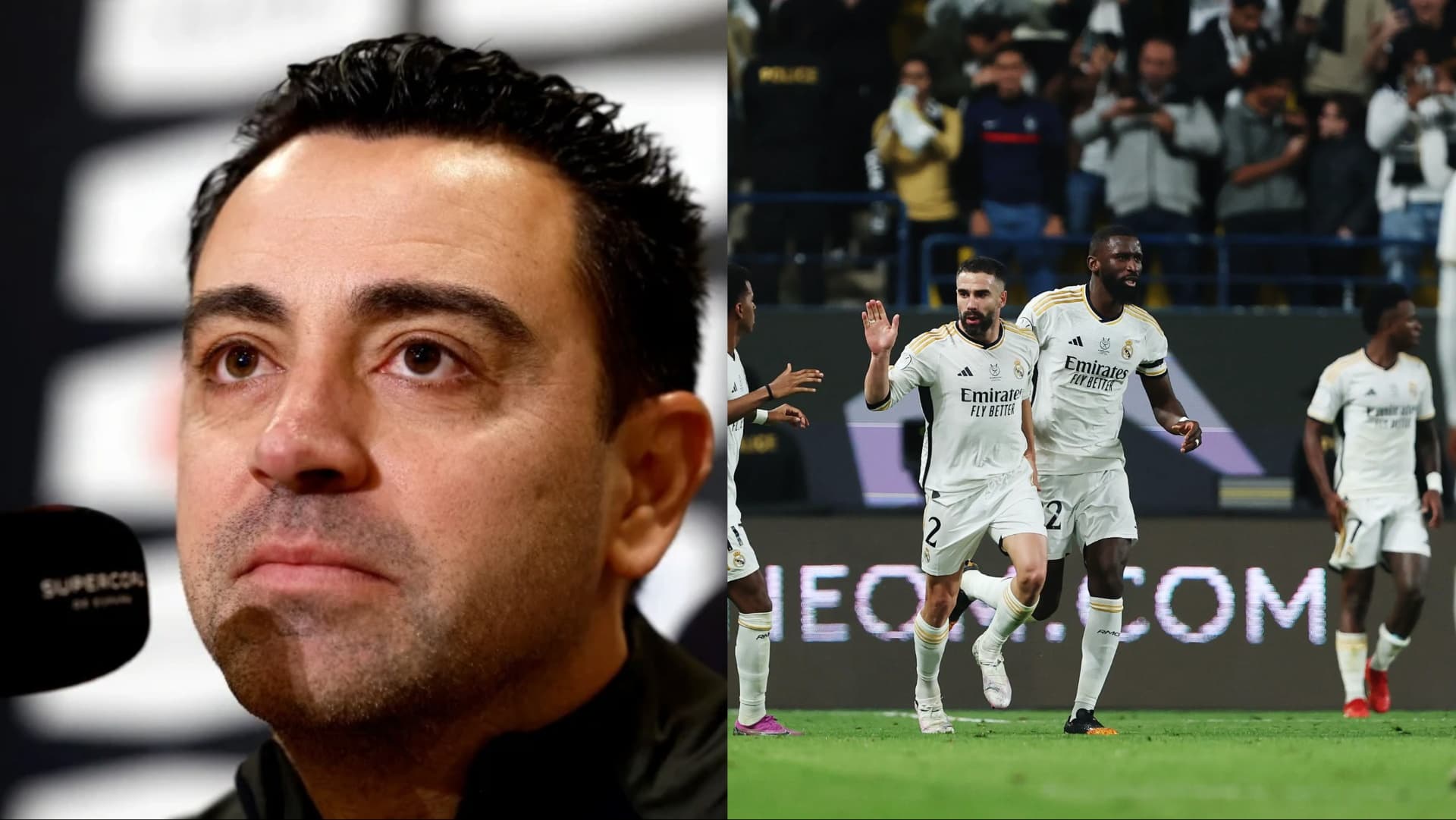 Xavi looks forward to the Real Madrid game and isn't concerned on their star player