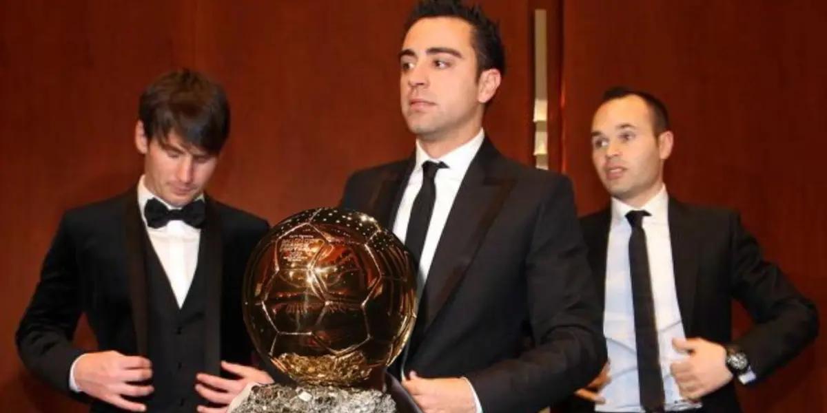 Xavi spoke about the 2010 Ballon d'Or, where they gave it to Messi, even though he was world champion with Spain