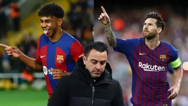 Xavi talks about the comparisons between Lamine Yamal and Lionel Messi.