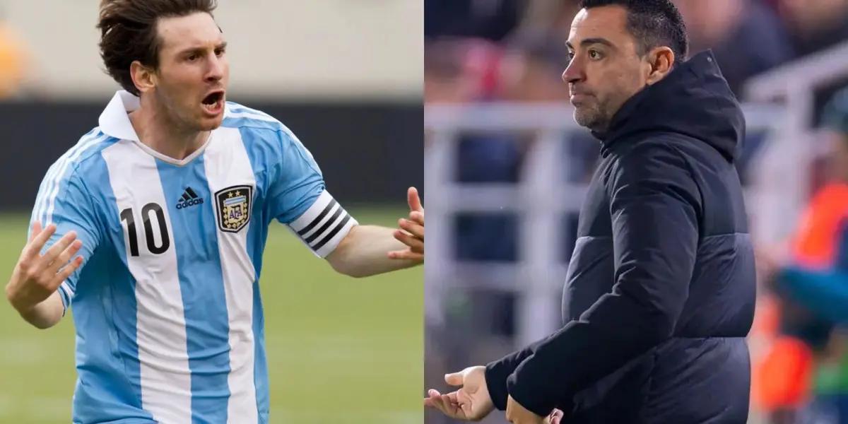 Xavi's intelligent move to convince the new Messi