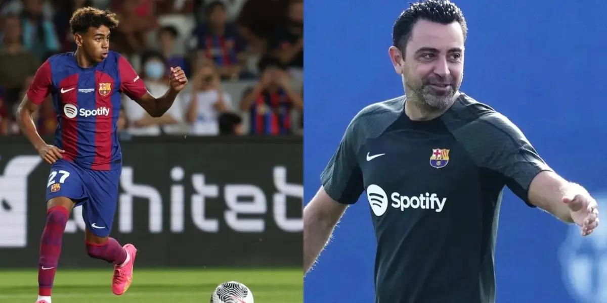 Xavi's message to Lamine Yamal after his match against Cadiz