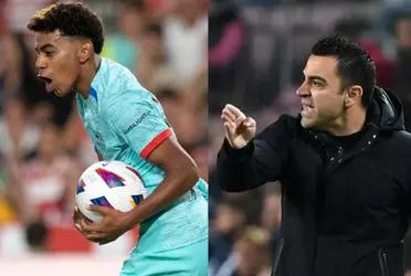 Xavi's praise for Lamine Yamal after being the youngest scorer in the club's history