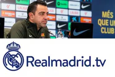 Xavi's reaction to the Real Madrid v Almeria game caused RMTV to comment of Barca's alleged bribery to referees.