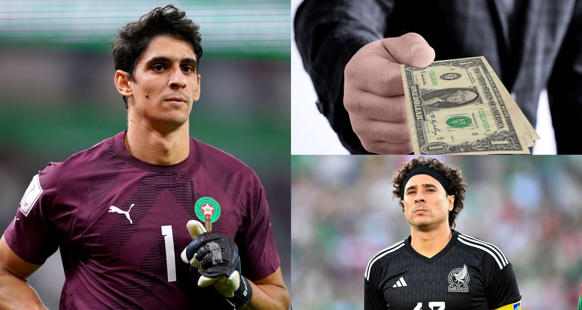 Yassine Bounou is the goalkeeper of the World Cup, he took out a giant ball from Cristiano, but far from the money issue, Morocco has plenty of love, while El Tri lacked it