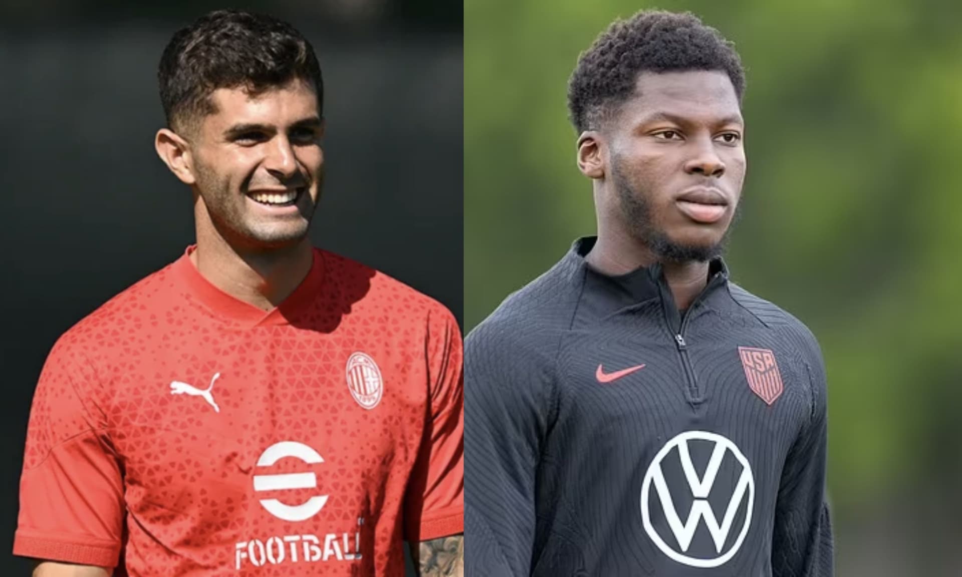 Yunus Musah will not be at AC Milan's debut