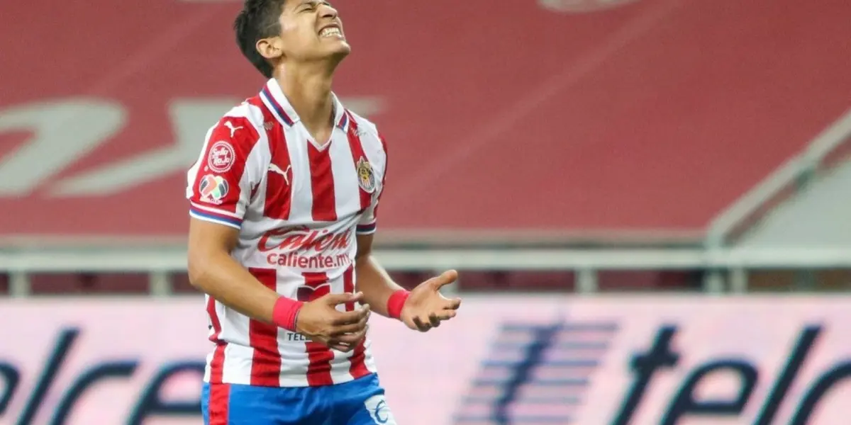 Zaldivar hasn’t scored since Ricardo Cadena started coaching Chivas.
