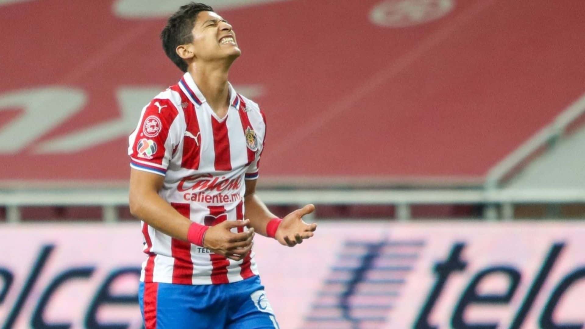 Zaldivar hasn’t scored since Ricardo Cadena started coaching Chivas.