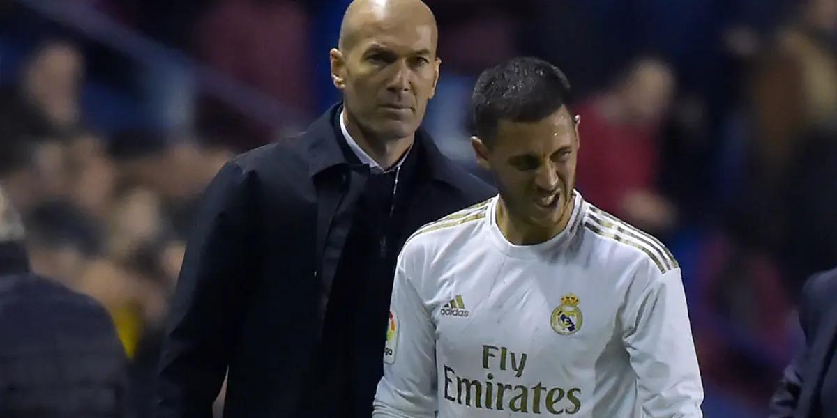 Zidane was very explicit with the Belgian, he asked him for greater commitment and maximum involvement with the team