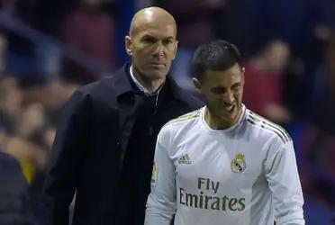 Zidane was very explicit with the Belgian, he asked him for greater commitment and maximum involvement with the team