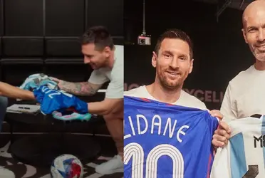 Zinedine Zidane managed to interview Messi, and he revealed this secret to Lionel.