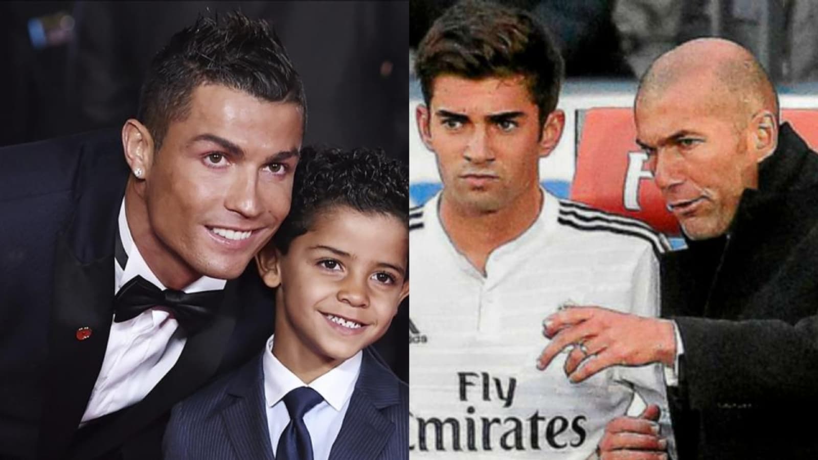 Zinedine Zidane or Rivaldo some of the most important players that their children continued with their legacy and will try to imitate them.