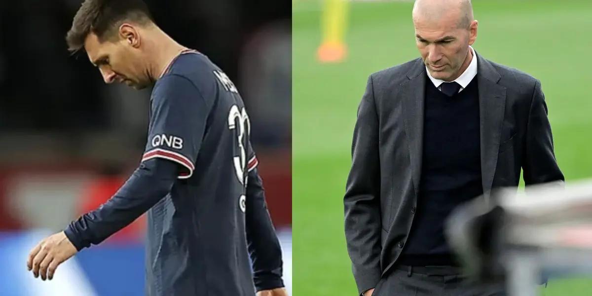 Zinedine Zidane's big career goal has an unexpected setback .