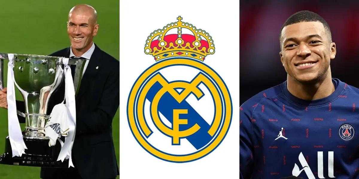 Zinedine Zidane's decision with Real Madrid after the possible signing of Mbappe