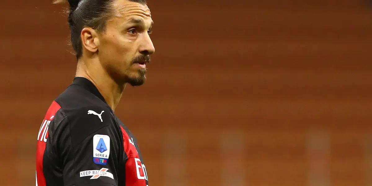Zlatan Ibrahimovic chose his favorite striker