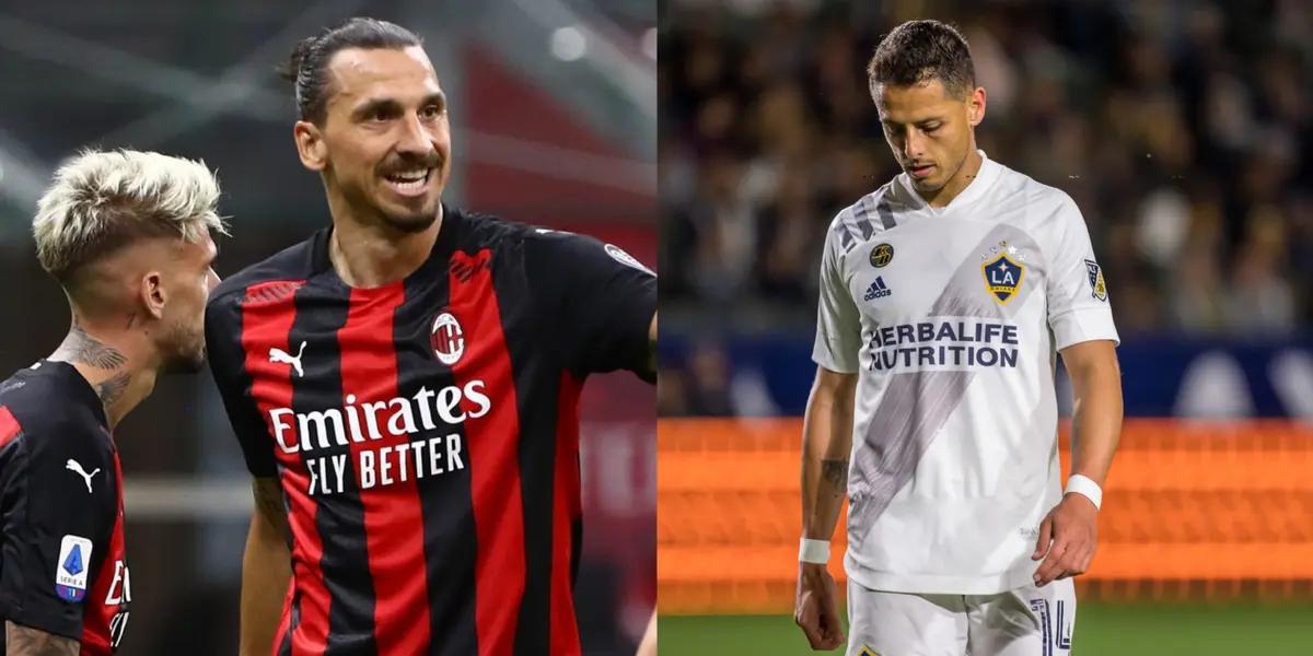 Zlatan Ibrahimovic continues to show in AC Milan that he is one of the best strikers in the world and I leave him a life lesson so that Chicharito Hernandez can succeed again in MLS.