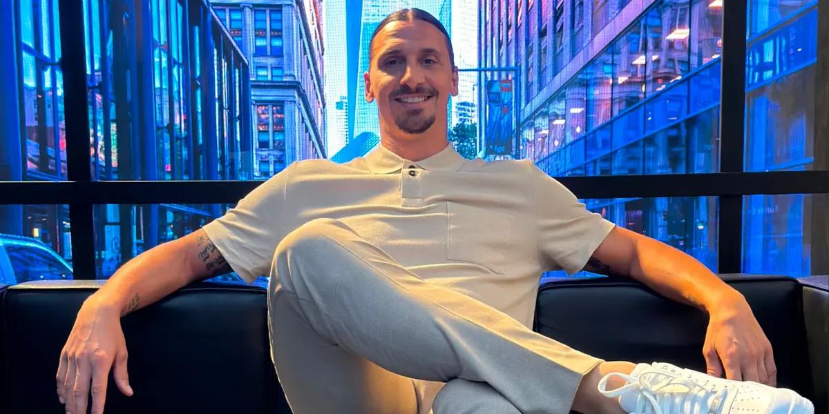 Zlatan Ibrahimovic. Foto: redes de Zlatan Ibrahimovic.