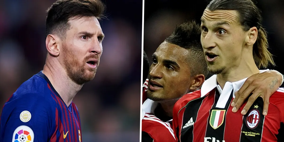 Zlatan Ibrahimovic surprised everyone by confessing that it would happen if he were in the same team as Lionel Messi and there would be a penalty.