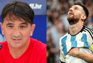 Zlatko Dalic referred to what will be the semifinal between the current vice world champion and Argentina