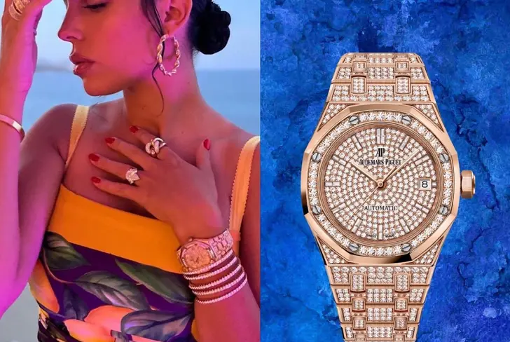 While Antonela wore an outfit worth 6 thousand euros, Georgina's diamond watch