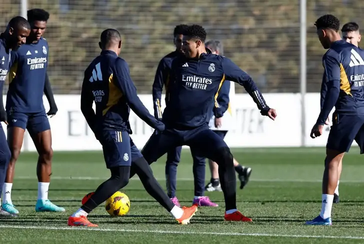 Real Madrid training. Photo El Español