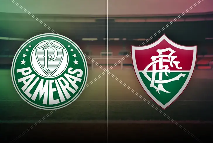 Palmeiras and Fluminense. Photo. O Globo