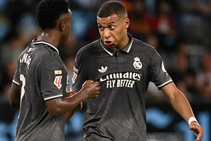 Vini Jr and Mbappé