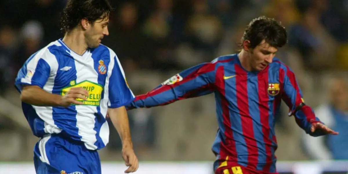 What did Ronaldinho think about Messi the day of his debut