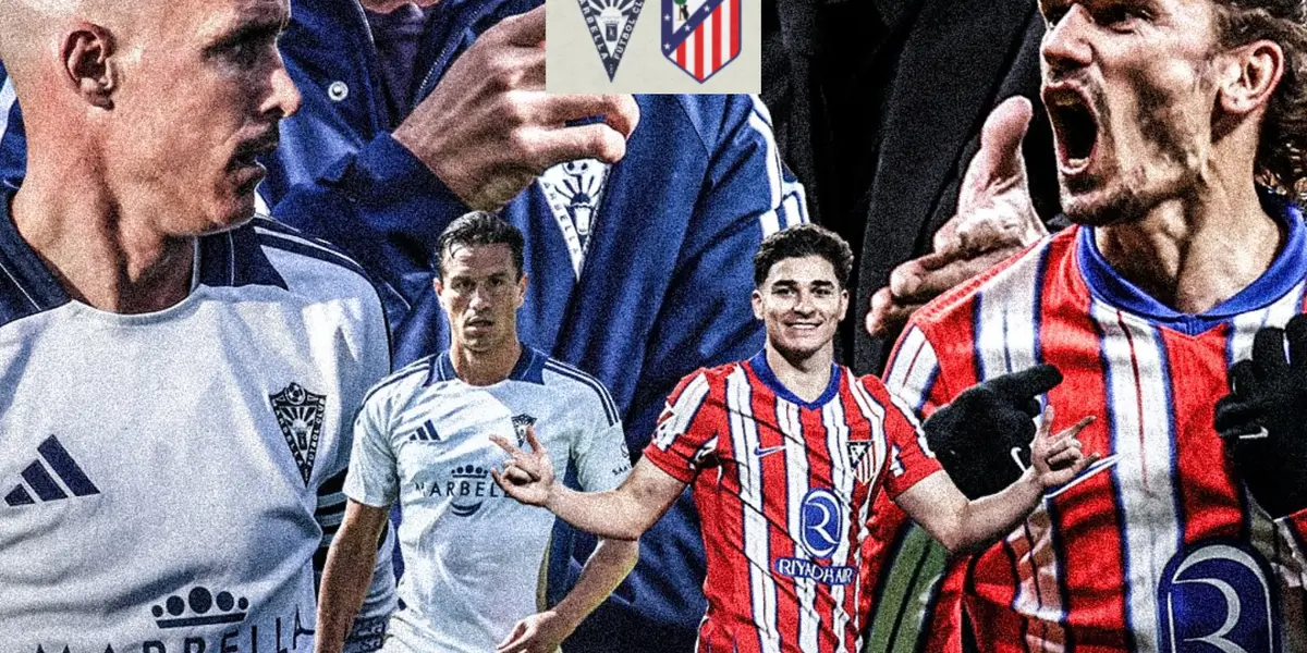 Marbella contra Atlético de Madrid: Sigue el partido de la Copa del Rey en vivo Marbella contra Atlético de Madrid: Sigue el partido de la Copa del Rey en vivo