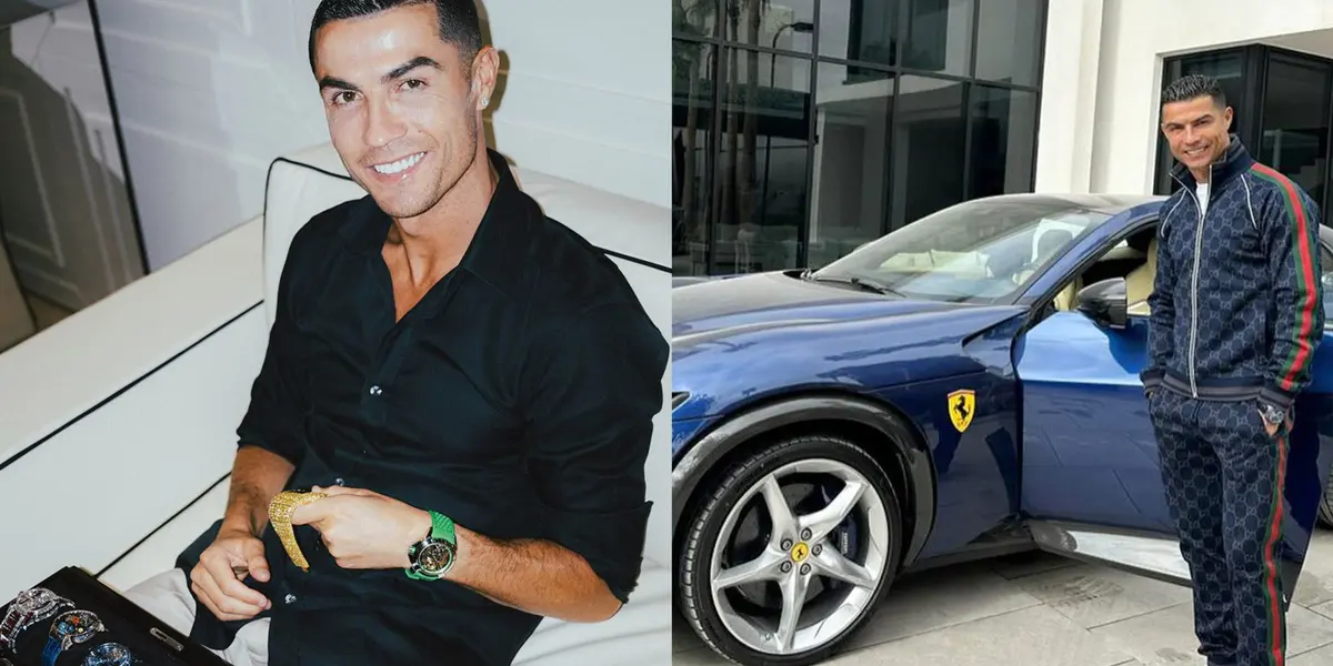 The millionaire watch that Cristiano Ronaldo bought to match his new