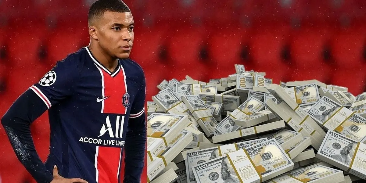 Mbappé's true figures in deal with PSG are revealed, he earns twice as much as Messi