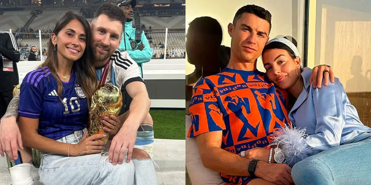 Lionel Messi's wife gives a compliment to Cristiano Ronaldo's