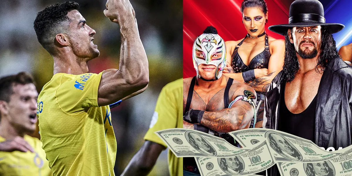 While Ronaldo earns 200M, the highest paid wrestler in WWE it's not ...